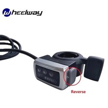 전기 자전거 역전 기능이 있는 ebike 엄지 스로틀 lcd 디스플레이 106dx 용, 24v