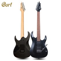 일렉기타 매장에서 케이스가 준비된 cort x100 트릭 배송, x100 opbk