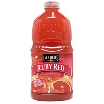 랭거스 루비레드 자몽 주스, 1.89L, 8개