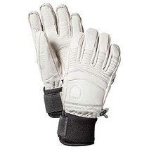 헤스트라 스키 장갑 Hestra Mens Ski Gloves Fall Line Winter Cold Weather Leather Cork 7, 오프 화이트