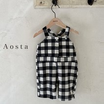 아오스타KC 코튼오버롤 유아동복 키즈 어린이