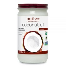 Nutiva 유기농 코코넛 오일 23 fl oz