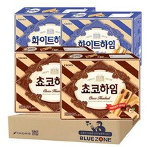 블루존 사무실 간식 초코하임284g x 2개 + 화이트하임 284g x 2개, 284g, 4개