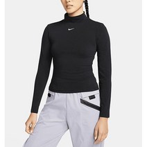 [국내매장판 정품] 나이키 스포츠웨어 롱슬리브 모크 탑 DD5883-010 여성 긴팔티