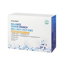 시너지 밸런스 쉐이크 크런치 곡물맛 60g 14포, 1개