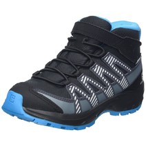 [살로몬] 스포츠 슈즈 XA PRO MID CLIMASALOMON Waterproof Junior (엑스에이 프로 V8 클라이마 살로몬 워터프루프 주니어) 키즈 BLACKMONUMENTHAWAIIAN OCEAN 20.0 cm
