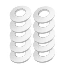 온라이프 사계절 실외용 문풍지 화이트 5mm x 15mm x 2.5m, 10개