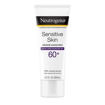 Neutrogena 미네랄 자외선차단 로션 SPF60 방수 저자극성 무향오일 젠틀 선스크린 99.9ml 선크림
