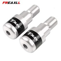오토바이 윈드스크린 핸드 그립 핸들 바 엔드 캡 슬라이더 커버 yamaha tmax530 tmax500 tmax 500 tmax t-max 530 sx dx 2017 2018, 찢어진 조각