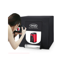 소형 제품촬영 블로그 배경판 미니 포토부스 소형, 40CM +  스마트 카메라 앱 연간 카드