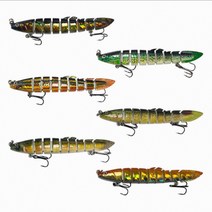 3.9인치 미꾸라지 루어 하드베이트 리얼세그먼트 배스낚시, E