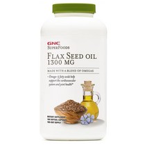 GNC 슈퍼푸드 아마씨 리놀레산 오메가3 6 9 180캡 해외