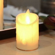 건전지 LED 촛농 건전지 캔들 소