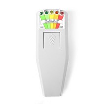 휴대용방사능측정기 라돈측정기 k2 전자기장 emf 가우스 미터 고스트 사냥 감지기 휴대용 emf 자기장 감지기 5 led 가우스 미터, 회색