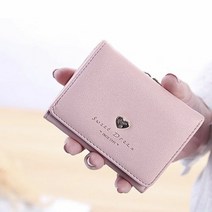 30대 여성지갑 20대 여자 선물용 델리 가죽 반지갑 핑크