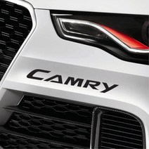 CAMRY로고 자동차 튜닝 글씨스티커 차량용데칼, 1개, 그레이