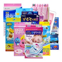 캐릭터 열냉각시트/유아 아기 열날때 열패치 쿨패치, 15_헬로카봇 열냉각시트 6매 1개