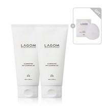 라곰 핫클렌징젤 듀오 클렌징브러쉬, 핫클렌징젤 180mL 2개+클렌징브러쉬