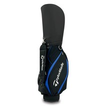 골프백 남녀공용 방수 PU골프백 스탠다드 백 골프 스포츠 경량 프로패셔널 스탠다드 백, 테일러메이드 블랙 블루