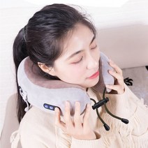 U주무름 마사지 목베개 목안마기 차량용안마기 무선충전식, 상세페이지 참조