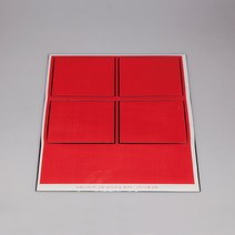 열변색붙임딱지(고온용시온스티커) R0668교구