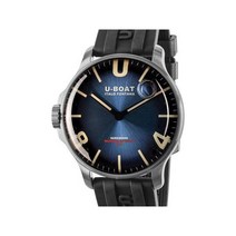 유보트 8704/B 다크 문 블루 SS 쏘레일 남성용 44mm 5ATM