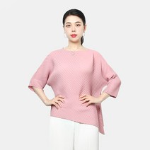 마담플리츠 아일랜드 플리츠 주름 티셔츠 주름옷 이세이 긴팔