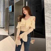 SAMARA 오프숄더 블라우스