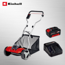 독일 아인헬 충전 모어 잔디 깎이 GE-HM 18/38 Li-Solo 3414200, 본체+4.0Ah배터리+급속충전기