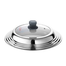 돔형 멀티커버 26~30cm 다용도 후라이팬 덮개 뚜껑, 1개
