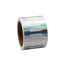 홀로그램 변조 방지 보이드 라벨 7 x 1.3cm(2.75 x 0.5인치) 라벨 1 000개