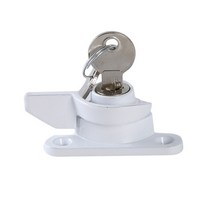 방문손잡이 Motorhome Windows Accessorie 안전 도어 잠금 캐러밴 옷장 화장실 욕실 손잡이 매듭 회전 장치, 01 LEFT