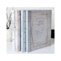 비팬시 미니사진앨범 포켓 양장 1P 튼튼한 스크랩 포토 앨범, 민트