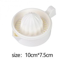 수동 레몬 Juicer 미니 과일 Juicer 핸드 레몬 오렌지 감귤류 압착기 용량 기계 과일 압착기 기계 용품, 체코, white