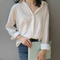 네모샵 스타일링 살리기 좋은 데일리 룩 플렉스 이너 민소매 세트 셔츠 카라 블라우스