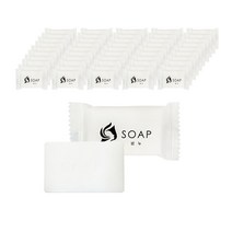 휴대용 세면도구 미용 비누 15g 50개 휴대용 일회용 여행용