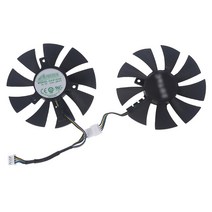 Geforce GTX 1070 VGA 팬 그래픽 카드 냉각 4pin 12V 0.35A 용 새로운 쿨러 팬