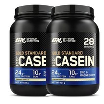 영국 옵티멈 뉴트리션 Optimum 100% 카세인 프로틴 파우더 with 아연 마그네슘 크리미바닐라맛 924g, 2팩