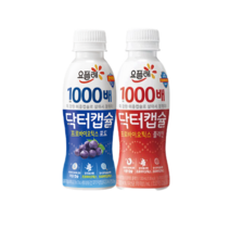요플레 닥터캡슐130mlx20개 (포도12+플레인8)/1000배/유산균/냉장무배, 20개, 130ml