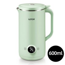 이유식기 죽제조기 220V 두유 기계 제조기 전기 주 서기 블렌더 믹서 자동 콩 우유 쌀 페이스트 메이커 프리 필터, D 600ml green_AU | 220V