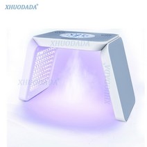 LED 마스크 고주파 피부 마사지기 광자 pdt 미니 스파 페이셜 pdt 핫 콜드 스프레이 광자 모이스춰라이징 led skin rejuvenation beauty device, PDT-AU 플러그