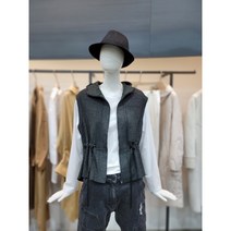 데무 오버사이즈 하프 후디 베스트(MW2210851)