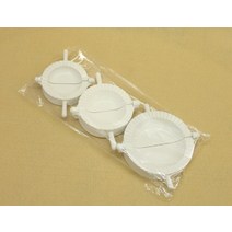 7CM/8CM/10CM 주방 만두 금형 플라스틱 반죽 프레스 파이 라비올리 요리 과자 음식 Jiaozi 메이커, [04] 3pcs