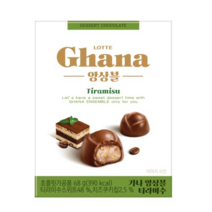 롯데 가나 앙상블 티라미수 (68G), 1개, 68g