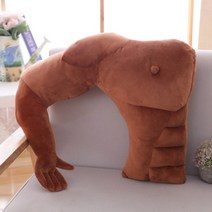 남자친구 인형 근육맨 쿠션 팔베개 여자친구 선물용, 남친 오른팔 + 45센티미터