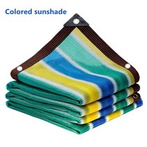 비닐하우스시공 조립식비닐하우스 자외선 차단 HDPE 차양 네트 정원 발코니 다육 식물 야외 수영장 자동차 커버 12 핀, 색상ed+2x2.5m