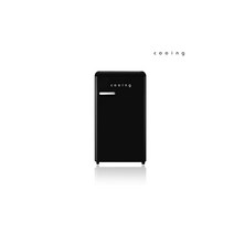 쿠잉 유럽형스타일리쉬 레트로 원도어 냉장고 소형냉장고 REF-S92BK 블랙