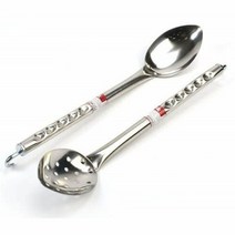 요리스푼 다대스푼 요리 수저 주걱 서빙스푼 타공 대, 타공스푼 대, 옵션선택