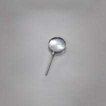 (JLS) 손잡이가 있는 볼록렌즈 75mm 평면유리 75mm (초등 6학년 교과물품), 평면유리 1개