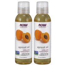 나우푸드 살구 오일 퓨어 모이스처라이징, 118ml, 2개